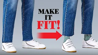 How To Easily Hem Your Jeans No Sewing Machine Required