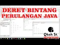 PROGRAM JAVA MENAMPILKAN DERET BINTANG DENGAN PERULANGAN