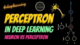 Perceptron Deep Learning Tutorial Neural Networks Neuron vs Perceptron At A Glance