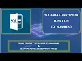 SQL-TO - NUMBER Function Oracle SQL Tutorials SQL in Hindi Learn for Grow Concept