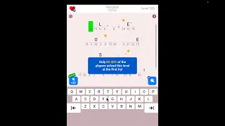 Cryptogram The Solution For Level 208 - Step by Step Word Brain Puzzle