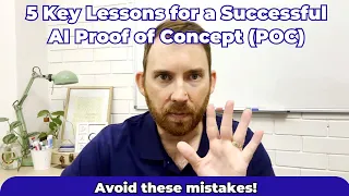 5 Key Lessons for a Successful AI Proof of Concept POC Avoid These Mistakes