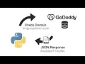 Bot Creation - GoDaddy Python Domain Availability Checker