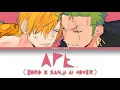 Download Lagu Zoro x Sanji - APT. [AI Cover] | Original by Rosé and Bruno Mars |