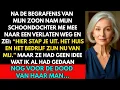 Download Lagu Na de begrafenis van mijn zoon reed mijn schoondochter me naar een lege weg en zei: \