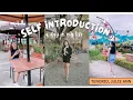 Self Introduction: A day in my life