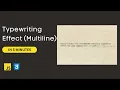 Multiline Text Typing Effect Typewriter Effect CSS and JavaScript Multiple Text Line