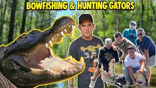 Hunting Massive Louisiana Alligators & Midnight Bowfishing | Ralph the Baker Collab