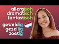 Download Lagu Adjectieven op -IG \u0026 -ISCH // Dutch adjectives \u0026 adverbs (NT2 B1+) #learndutch