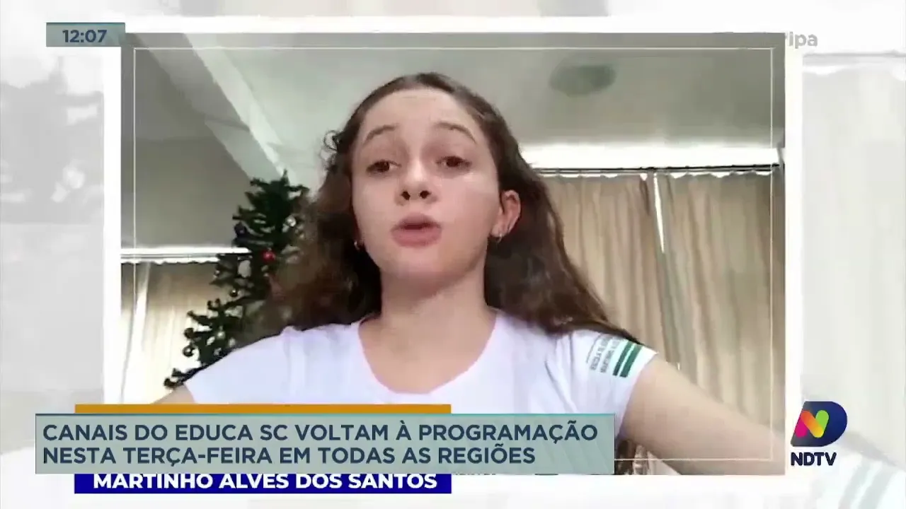 Canais do Educa SC voltam à programação nesta terça-feira em todas as regiões