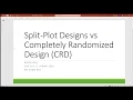 STAT 323 CRD vs Split Plot Example