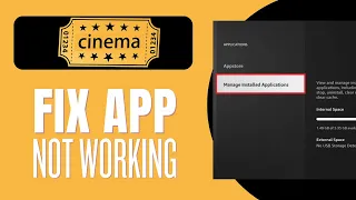 How To Fix Cinema App Not Working