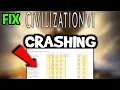 Civilization 6 - How to Fix Crashing Lagging Freezing