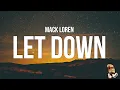 Download Lagu Mack Lorén - Let Down (Lyrics)