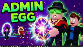 SECRET SAMMY EGG!!! ROBLOX STEAL AN EGG ADMIN ABUSE #stealanegg #roblox #robloxlive
