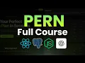 PERN Full Course 2026 React NodeJS Express PostgreSQL