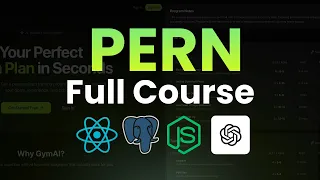 PERN Full Course 2026 React NodeJS Express PostgreSQL