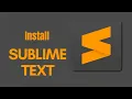 How to Download Install Sublime Text on Windows 2025 Fast Easy Guide