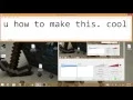 How to make a cool MATRIX type of thing using a batch file