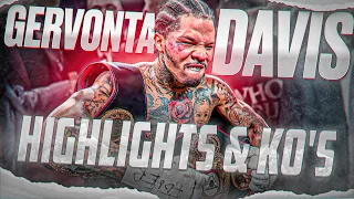 crazy knockout power gervonta davis highlights u0026 knockouts boxing k o fight hd