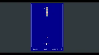 Simple Arkanoid Game using JavaScript