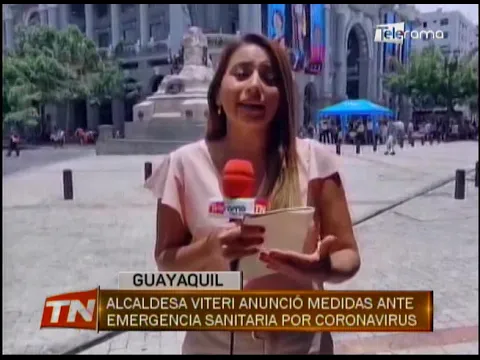 Alcaldesa Viteri anunció medidas ante emergencia sanitaria por coronavirus