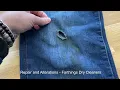 Jeans repair and alterations