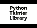 Python Tkinter GUI Tutorial-3 Entry widget with Labels and Buttons
