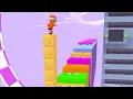 A Professional Player in Cube Surfer - android ios gameplay