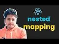 ReactJS Tutorial - 10 Nested Object with Map Nested Mapping Data in reactjs