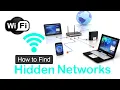 How to Find Hidden Wireless Networks Hidden SSID Hack Wifi