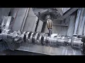 CNC Machine WFL Mill Turn Working Process Shaft Machining
