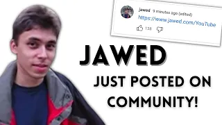 Jawed Just POSTED A Community Post On His Channel Timeworks 