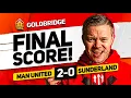 Download Lagu AMORIM SURVIVES MAN UNITED 2-0 SUNDERLAND! GOLDBRIDGE MATCH REACTION