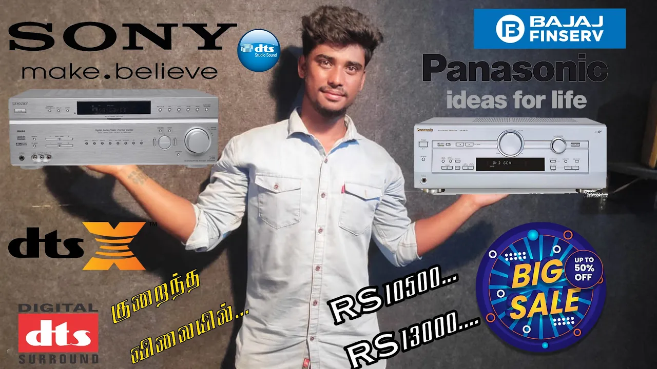 🎥🍿💥குறைந்த விலையில் 10,500 முதல் AVreceiver EMI available Sony🎧 STR-DE598 6.1