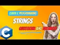 9th Tutorial Mastering STRINGS In C Programming C Programming