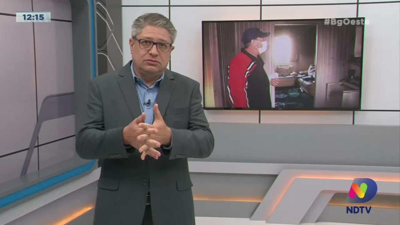 Chapecó: Depois de perder tudo em incêndio, seu Edair pede ajuda para recomeçar