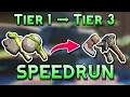 Tier 1 Tier 3 in under 30 minutes - Grounded Speedrun