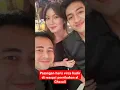 pasangan haris virza hadir di pernikahan al Ghazali #videoshort #wedding #entertainment