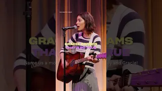 Gracie Abrams Performs That S So True Live With Audrey Shorts 