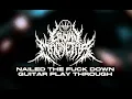 Download Lagu CROWN MAGNETAR - NAILED THE FUCK DOWN (Guitar \u0026 Bass Playthrough)