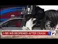 I-195 reopens after serious crash near state line