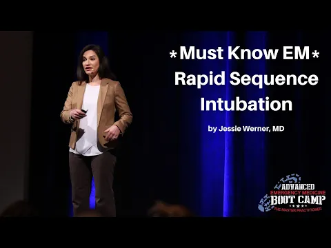 Download MP3 Must Know EM - Rapid Sequence Intubation | The Advanced EM Boot Camp