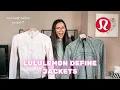 The Best Lululemon Define Jacket Comparison Sizing Try On Review 2024