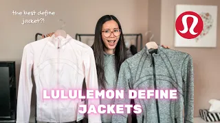 The Best Lululemon Define Jacket Comparison Sizing Try On Review 2024