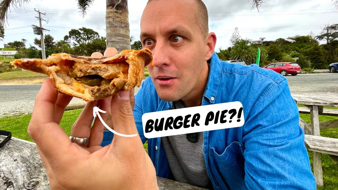 BURGER PIE?! + New Zealand