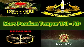 Download Lagu-lagu Mars Pasukan Tempur TNI~AD, Yg Membangkitkan Semangat \u0026 Jiwa Patriotis||Arul Raid Chanel81 MP3