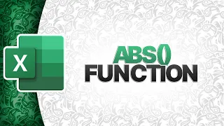 Excel ABS Function Tutorial How to Use ABS Function in Excel