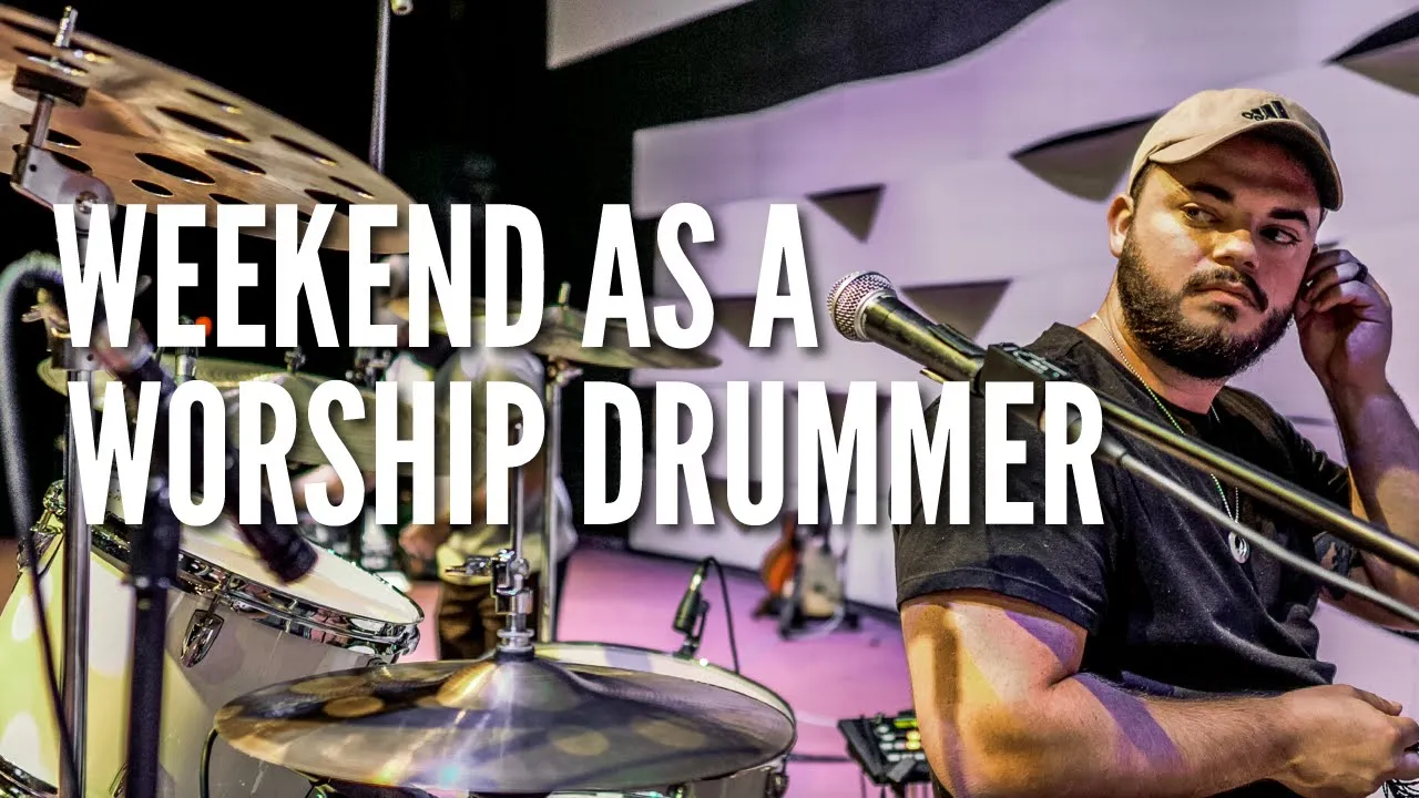 My Weekend As A Worship Drummer | Vlog