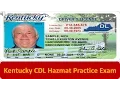 Kentucky CDL Hazmat Practice Exam
